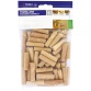 Tourillons bois - Essential - L : 40 mm - D10 mm - lot de 30