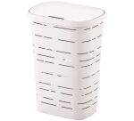 Coffre à linge - Signature - 55 L - blanc