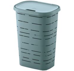 Coffre à linge - Signature - 55 L - bleu ciel