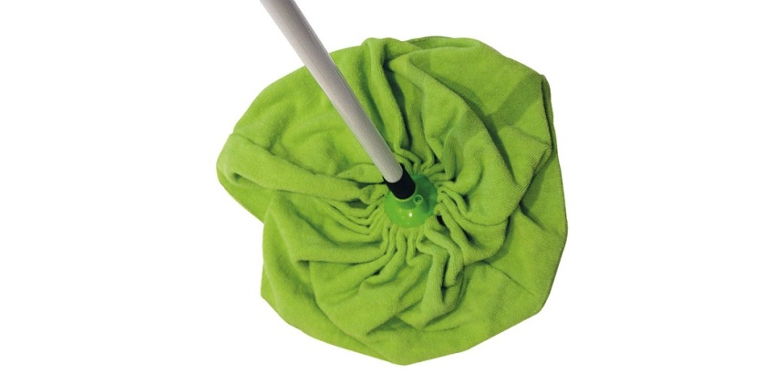 Serpilliere jupe microfibre filtage manche a vis