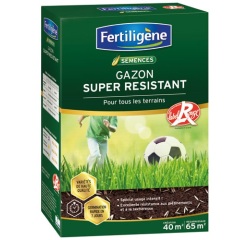 Gazon - super résistant pour tous les terrains - 40 m²