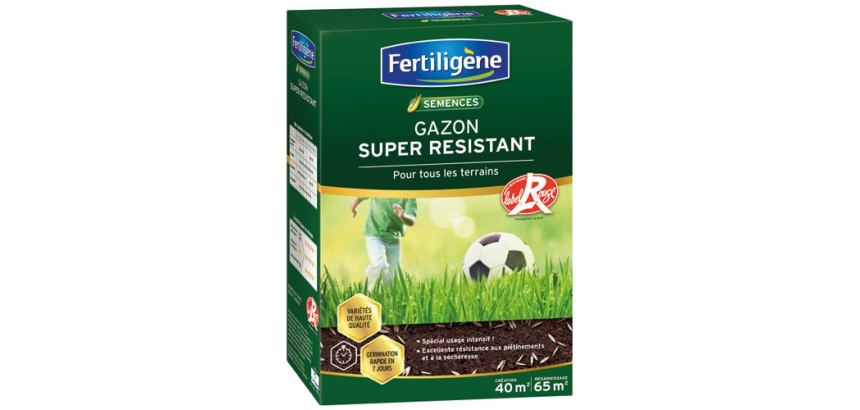 Gazon - super résistant pour tous les terrains - 40 m²