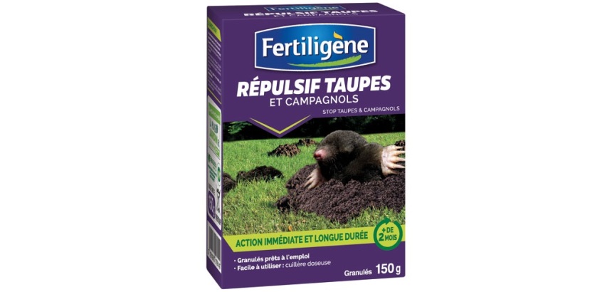 Répulsif - taupes et campagnols - granulés - 150 g