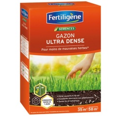 Gazon - ultra dense - pour moins de mauvaises herbes - 35 m²