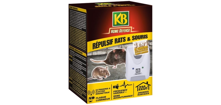Répulsif rats et souris ultrasons