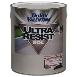 Peinture sol satin - utra résist - intérieur - extérieur - 2.5 L - rouge ca