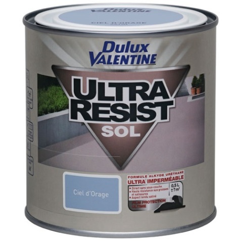 Peinture sol satin - utra résist - intérieur - extérieur - 500 mL - sable
