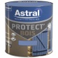 Peinture glycéro bois satin - protect' bois - extérieur - 500 mL - bleu pro