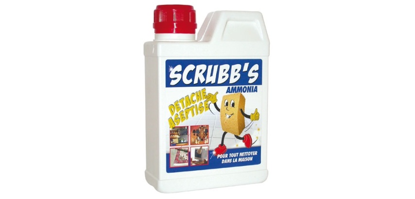 Nettoyant Scrubb's Ammonia - Bidon de 500 ml