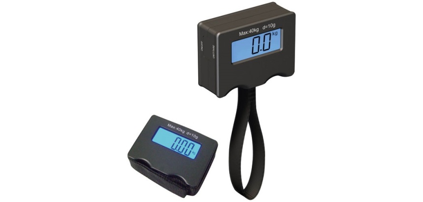Pèse bagages électronique abs/métal noir