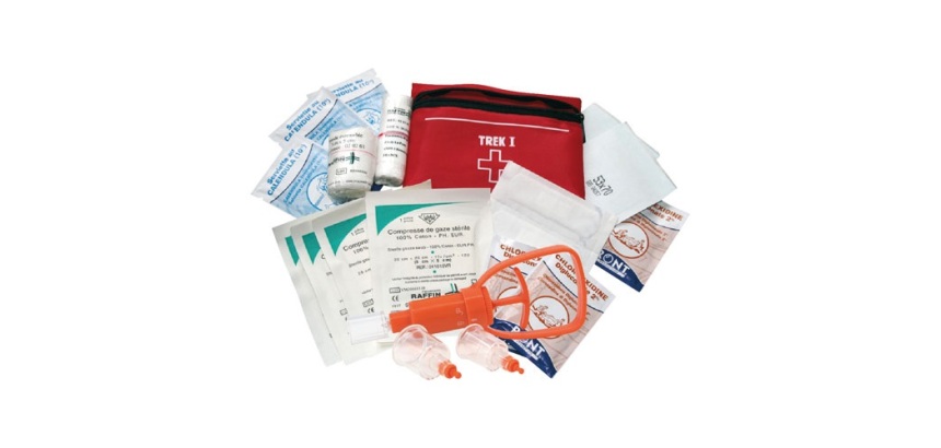 Trousse pharmacie premiers soins passant ceinture trek