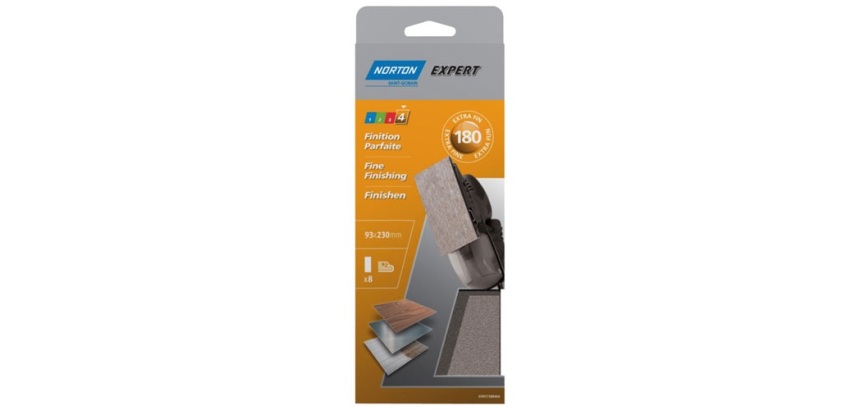 Patin expert - non perforés - pour ponceuse vibrante à pince - grain de 180