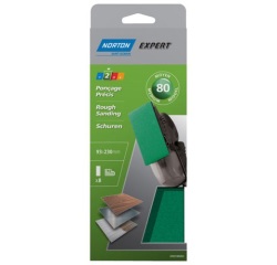 Patin expert - non perforés - pour ponceuse vibrante à pince - grain de 80