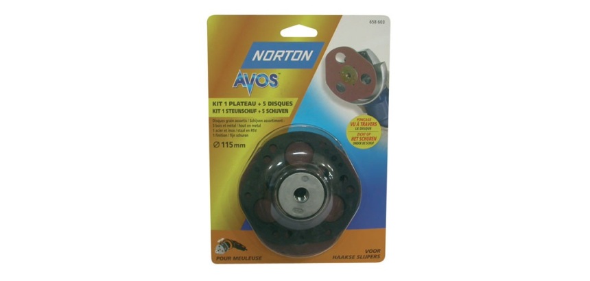 Disque avos - Kit de 1 plateau avec 5 disques - D : 115 mm