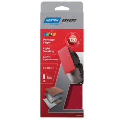Patin expert - non perforés - pour ponceuse vibrante à pince - grain de 120