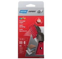 Patin auto-agrippant - garniture multi-air - pour ponceuse vibrante - grain