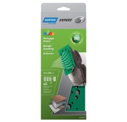 Patin auto-agrippant - garniture multi-air - pour ponceuse vibrante - grain