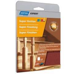 Toile abrasive superflexible - grain de 180 - spécial finition - usage inte