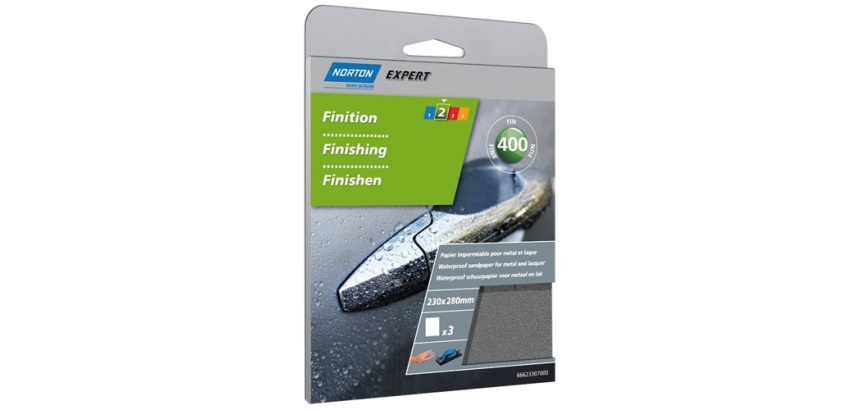 Papier feuille imperméable - grain de 400 - spécial super finition - usage