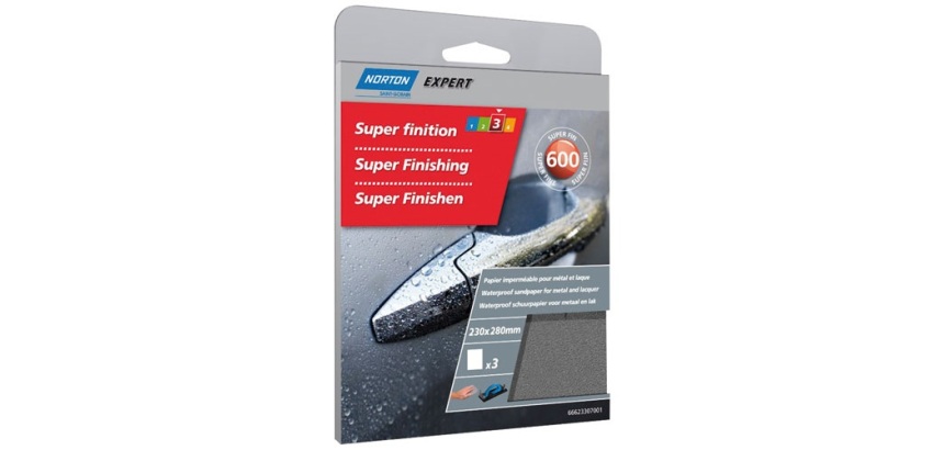 Papier feuille imperméable - grain de 600 - spécial super finition - usage