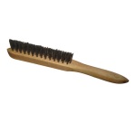 Brosse soudeur - acier 0.35 mm - manche bois - nettoyage