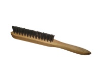 Brosse soudeur - acier 0.35 mm - manche bois - nettoyage