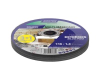Disque à couper - multi-matériaux - 115 x 1.6 x 22.23 mm - travaux extrêmes