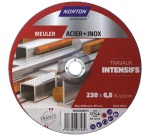 Disque à ébarber - Acier/Inox - 230 x 6,5 x 22,23 mm - moyen déporté - trav