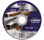 Disque à tronçonner - Acier/Inox - 125 x 2.5 x 22.23 mm - travaux extrêmes