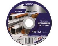 Disque à tronçonner - Acier/Inox - 125 x 2.5 x 22.23 mm - travaux extrêmes