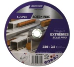 Disque à tronçonner - Acier/Inox - 230 x 2.5 x 22.23 mm - travaux extrêmes