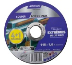 Disque à couper - Acier/Inox - 115 x 1.6 x 22.23 mm travaux extrêmes blue