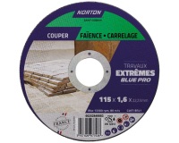 Disque à tronçonner - carrelage / faïence - 115 x 1.6 x 22.23 mm - travaux