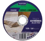 Disque à tronçonner - carrelage / faïence - 155 x 1.6 x 22.23 mm - travaux