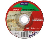 Disque à tronçonner - la pierre - 125 x 2.5 x 22.23 mm - travaux intensifs