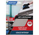 Feuille anti-encrassante - grains de 240 - spécial ultra finition - usage i