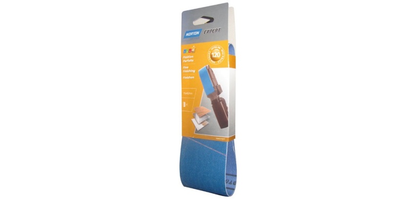 Bande lime - bande pour ponceuse portative - grain de 120 - finition parfai