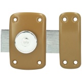 Verrou à bouton et cylindre 5 goupilles Ø23 mm x 45 mm + 3 clés