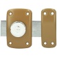 Verrou à bouton et cylindre 5 goupilles Ø23 mm x 45 mm + 3 clés