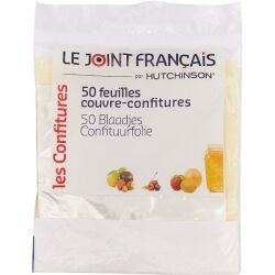 Sachet de 50 feuilles couvre-confitures