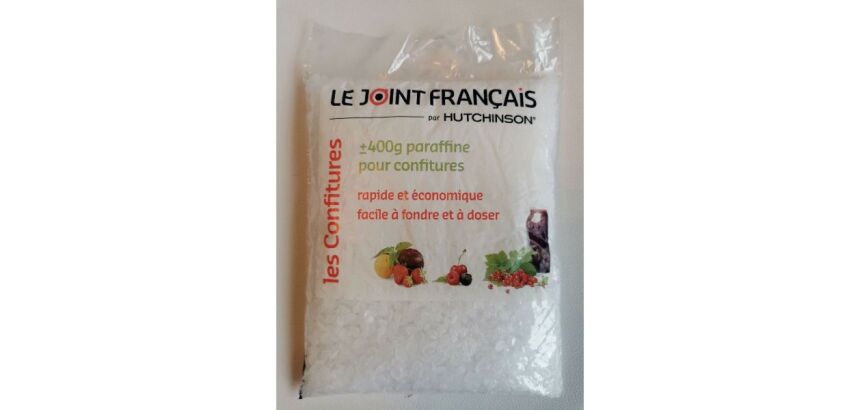 Sachet 400 g de paraffine à confiture