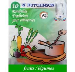 Joint rondelle pour bocaux Tradition Le Joint Français - 65 x 95 x 3 -  Sachet de 10