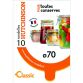 Sachet de 10 rondelles Universelles - Classiques - Diamètre 70 mm
