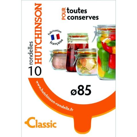 Sachet de 10 rondelles Universelles - Classiques - Diamètre 85 mm