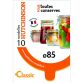 Sachet de 10 rondelles Universelles - Classiques - Diamètre 85 mm