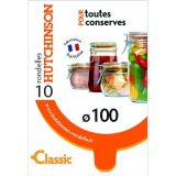 Sachet de 10 rondelles Universelles - Classiques - Diamètre 100 mm