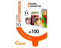Sachet de 10 rondelles Universelles - Classiques - Diamètre 100 mm