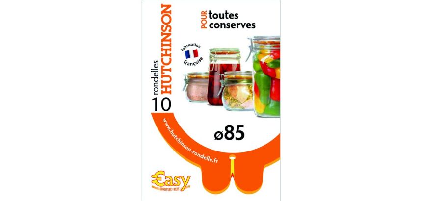 Sachet de 10 rondelles Universelles - Easy - Diamètre 85 mm