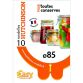 Sachet de 10 rondelles Universelles - Easy - Diamètre 85 mm