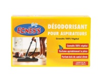 Désodorisant aspirateur - - prêt à l'emploi - lot de 4 sachets de 10 g